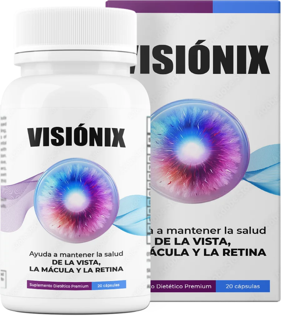 Visionix, caja y frasco de 20 cápsulas